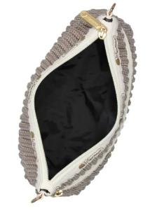 CHAIN CROCHET CLUTCH 鏈袋編織斜背迷你小包 - 裸紋編織