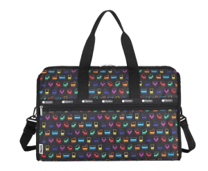 DELUXE LG WEEKENDER 奢華大型旅行袋 - 方塊拼拼樂