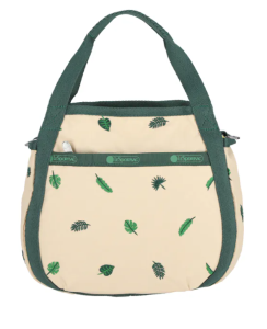 SMALL JENNI 斜背手提兩用包 - 棕櫚風情