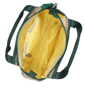 SMALL JENNI 斜背手提兩用包 - 棕櫚風情