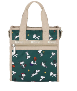 MINI N/S TOTE 迷你方型托特包 - PEANUTS 史努比與糊塗塔克