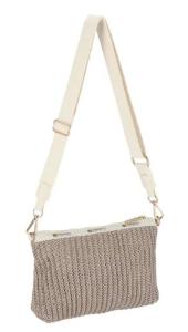 CHAIN CROCHET CLUTCH 鏈袋編織斜背迷你小包 - 裸紋編織