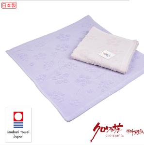 今治棉紗無撚梅方巾 34x35公分