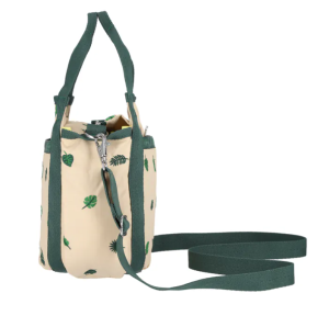 SMALL JENNI 斜背手提兩用包 - 棕櫚風情