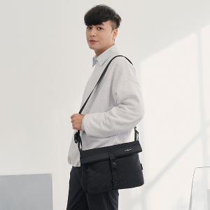 MANDE RHODE - 曼德羅德 - 格紋插扣掀蓋斜背包 - A5888K