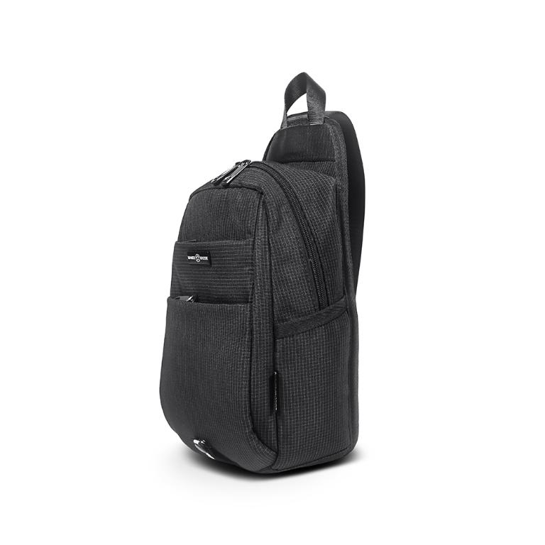 MANDE RHODE - 曼德羅德 - 格紋單肩胸背包 - A5896K