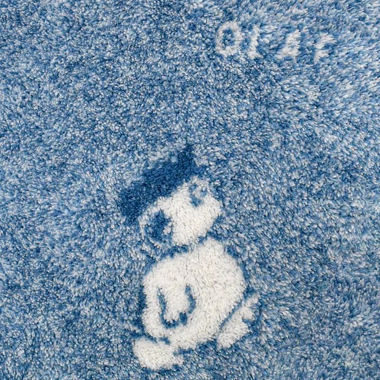 SNOOPY史努比 瞬間吸水緹花舒柔毛浴巾組-歐拉夫