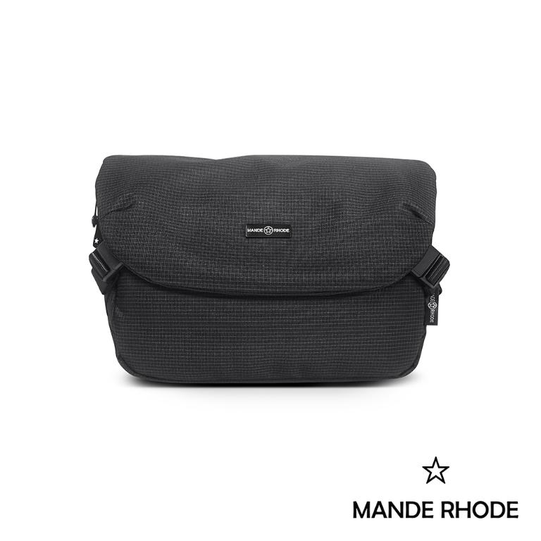 MANDE RHODE - 曼德羅德 - 格紋磁插扣掀蓋斜背包 - A5895K