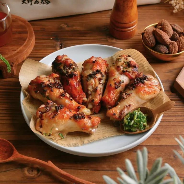 【大野山雞】《生醃肉品》名古屋蔥鹽翅小腿 | 420g