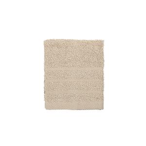 摩力諾有機棉超柔緞條方毛浴巾組-米色