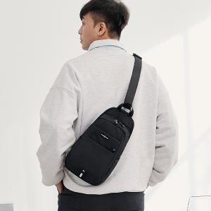 MANDE RHODE - 曼德羅德 - 格紋單肩胸背包 - A5896K