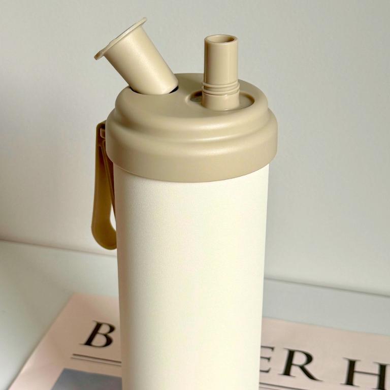 【Korea King】Cozy Jubang 保溫保冰304不鏽鋼環保吸霸杯(珍奶杯）