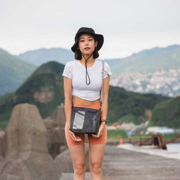 【Avier】 Urban 3L Waterproof Sacoche 小浪包(石墨灰)