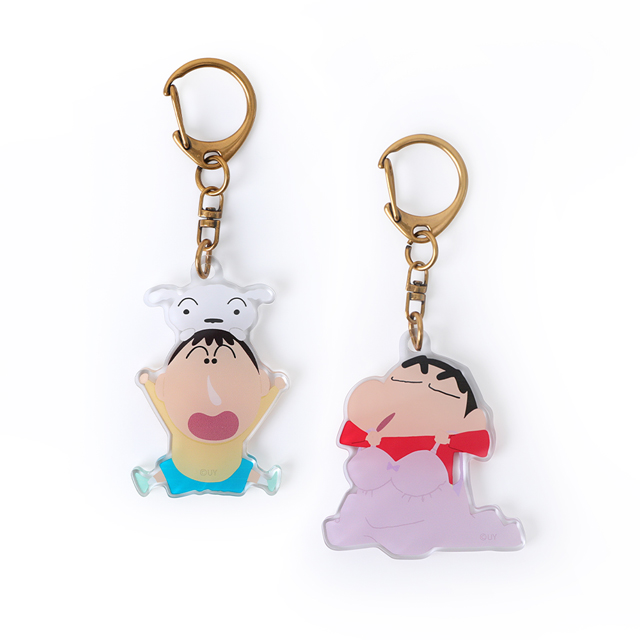 蠟筆小新壓克力鑰匙圈