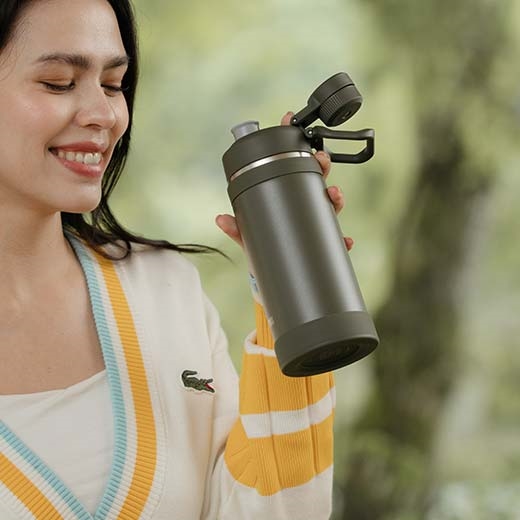 THERMOS真空保溫杯_FJU系列1000ML(FJU-1000-SND)柔沙駝