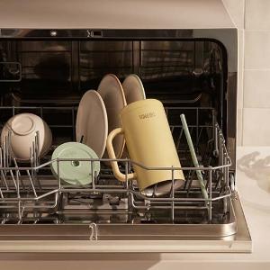 THERMOS真空吸管保溫杯_TKHA系列720ML(TKHA-720-CR)米色