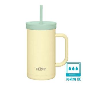 THERMOS真空吸管保溫杯_TKHA系列720ML(TKHA-720-CR)米色