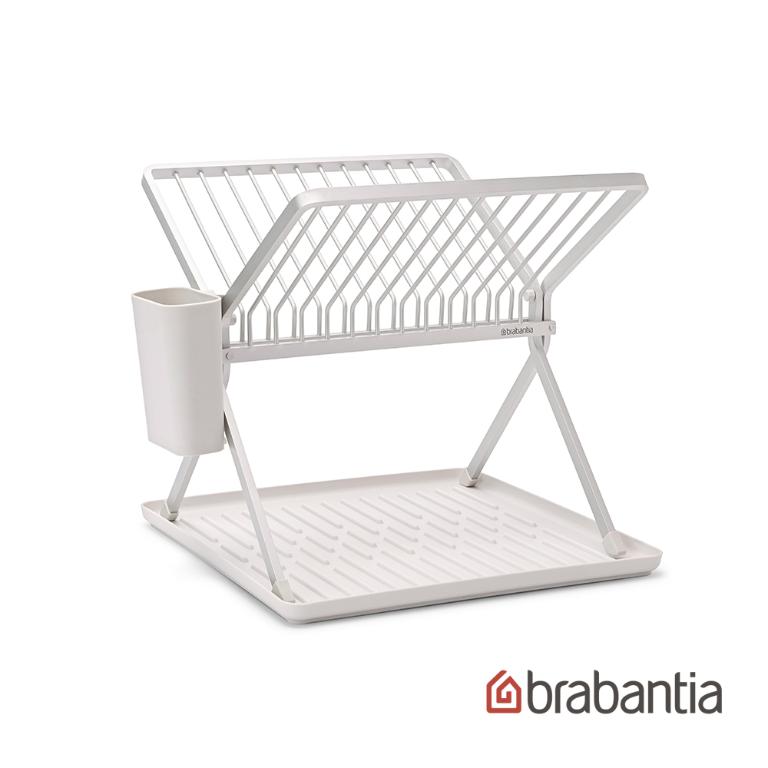 Brabantia 可折疊瀝水架-淺灰