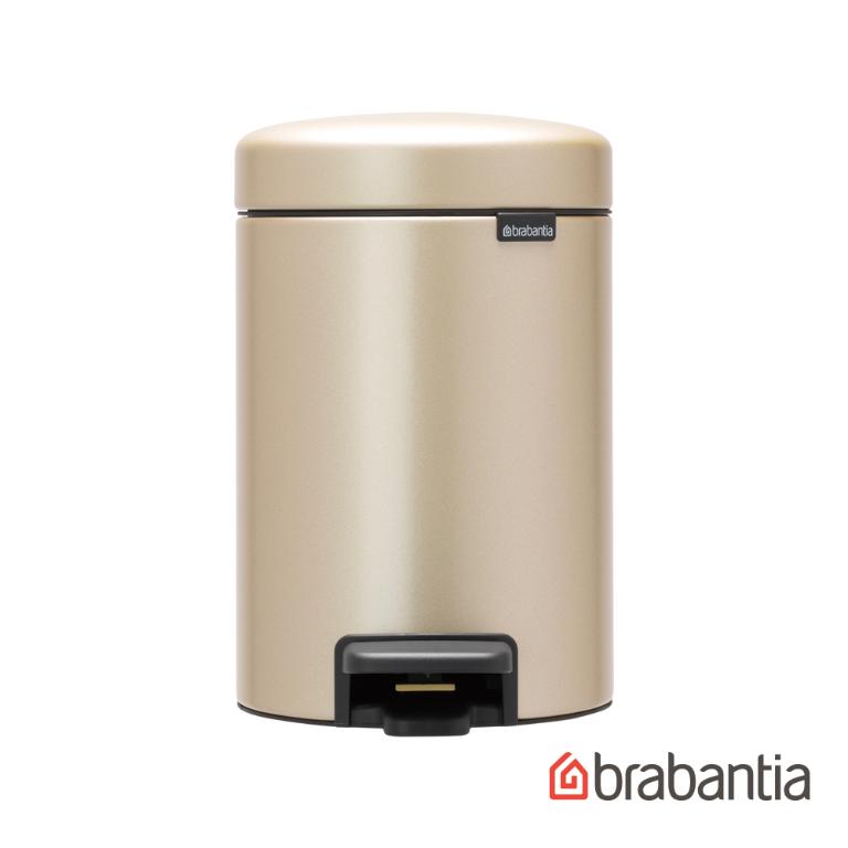 Brabantia NEWICON環保垃圾桶 香檳金-3L