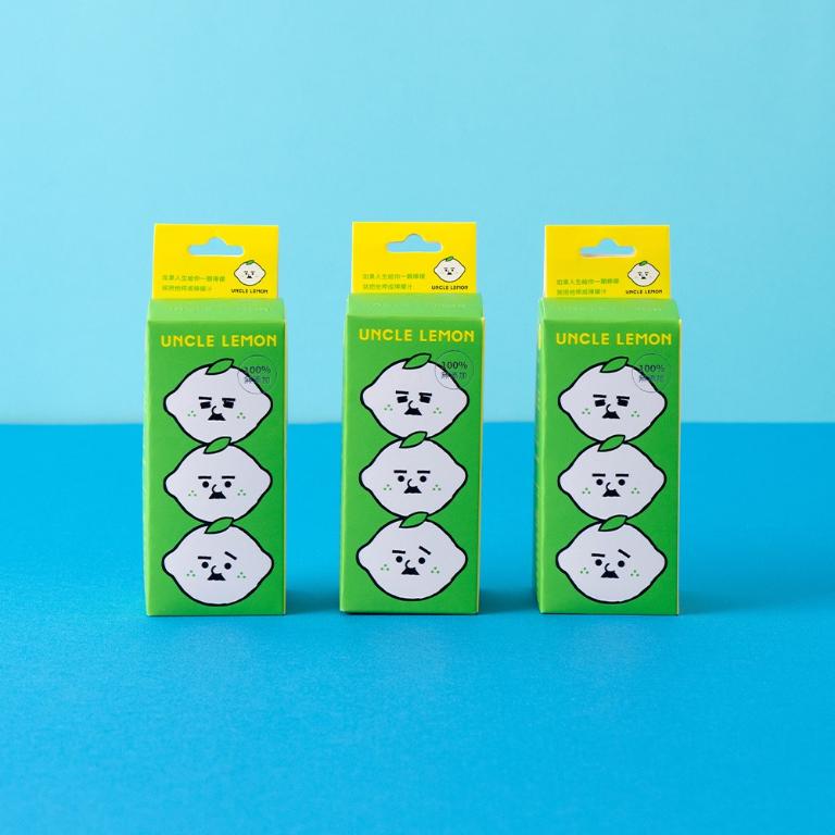 UNCLE LEMON 3顆入純檸檬磚(一條入)