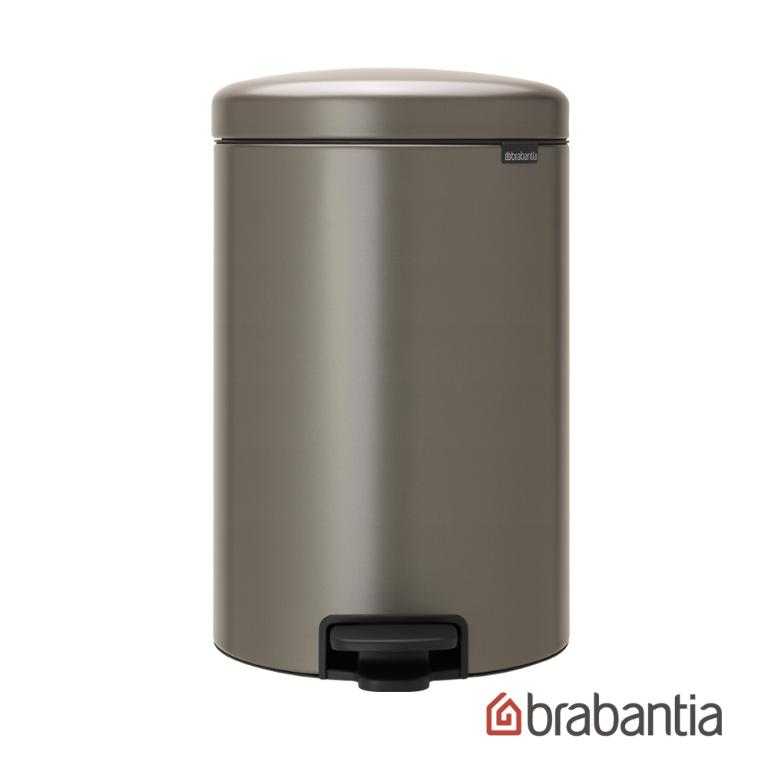 Brabantia NEWICON環保垃圾桶 煤灰褐-20L