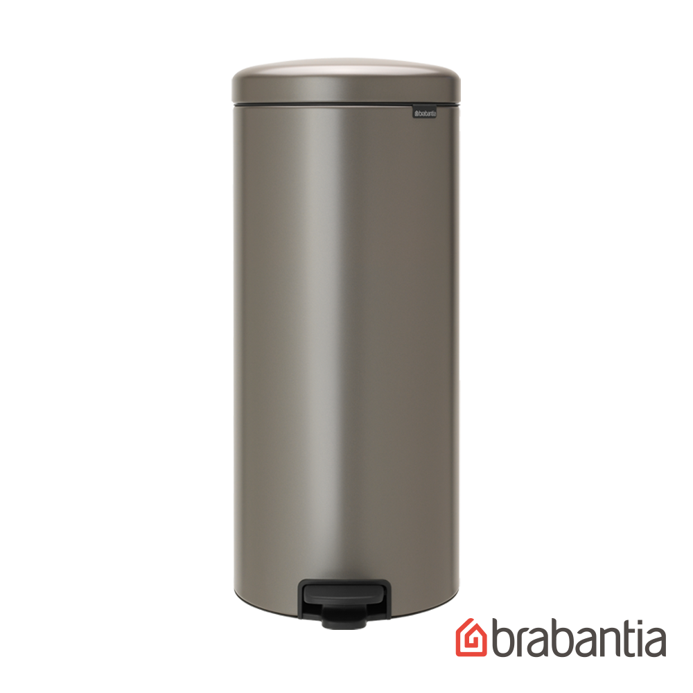 Brabantia NEWICON環保垃圾桶 煤灰褐-30L