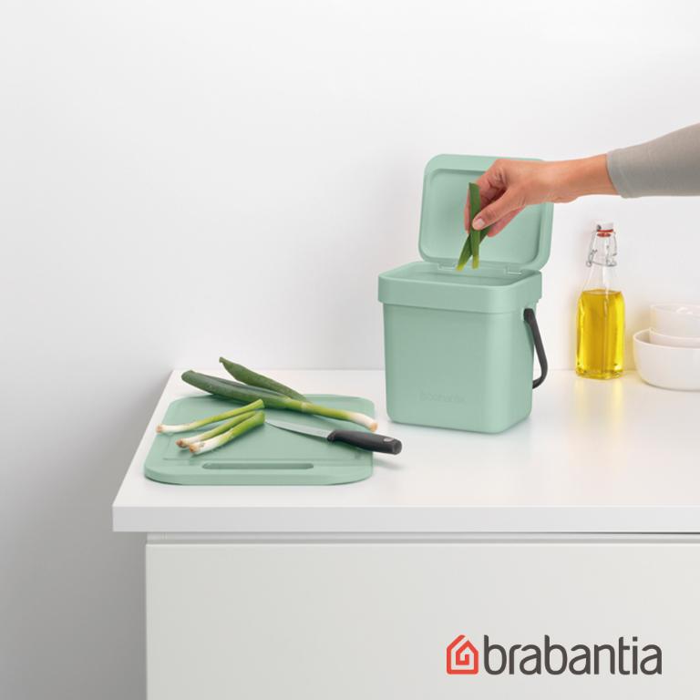 Brabantia 置物桶3L-仙綠色