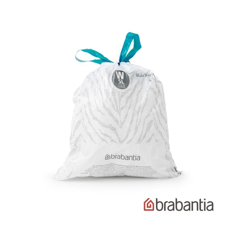 Brabantia 垃圾袋(W型5L)-3件組(20入/包)