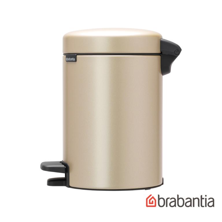 Brabantia NEWICON環保垃圾桶 香檳金-3L