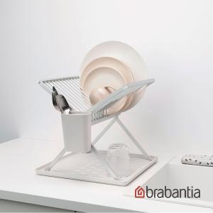 Brabantia 可折疊瀝水架-淺灰