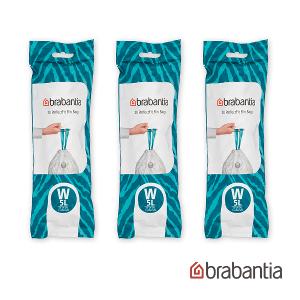 Brabantia 垃圾袋(W型5L)-3件組(20入/包)