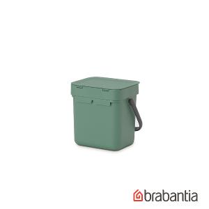 Brabantia 置物籃3L-冷杉綠