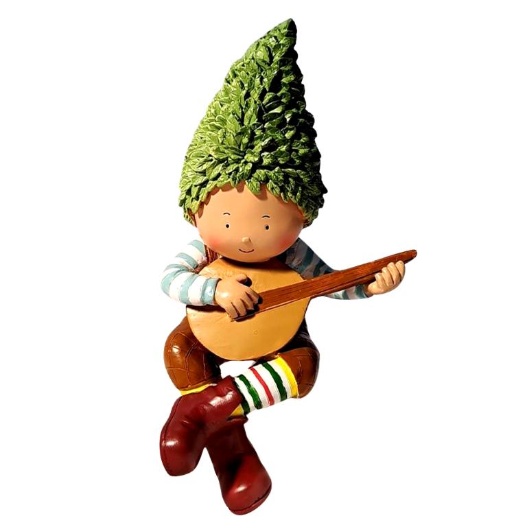 PETER RABBIT 比得兔 森林吉他男孩｜坐姿擺飾公仔