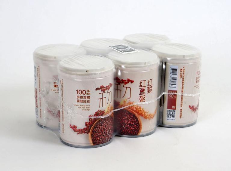 【屏東縣農會】紅藜紅豆粥(6入收縮膜裝裝x4組)