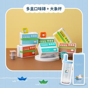 UNCLE LEMON All IN ONE大象杯組(6口味各1+大象杯1支)