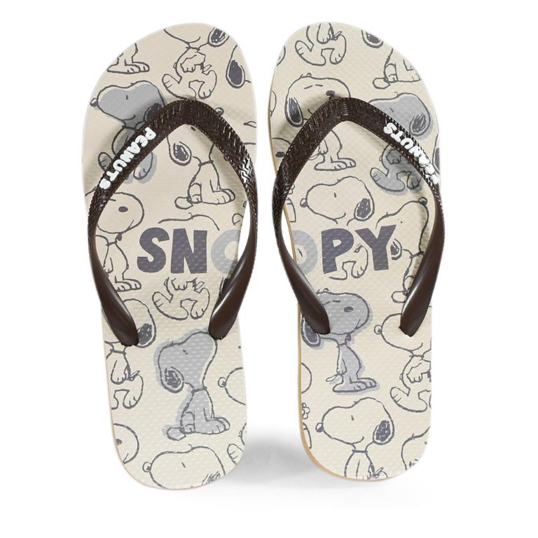 SNOOPY史努比 夾腳拖鞋-經典