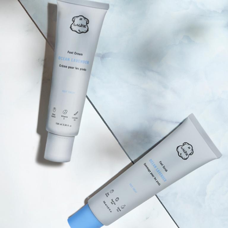 Laline 乳木果&庫奎 足部磨砂膏 100 ml