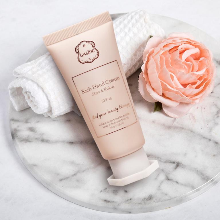 Laline 乳木果&庫奎-極潤抗UV護手霜 SPF15 30g