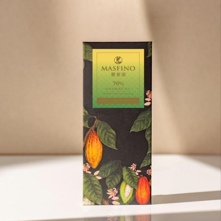曼斐諾 70%桂花烏龍茶黑巧克力