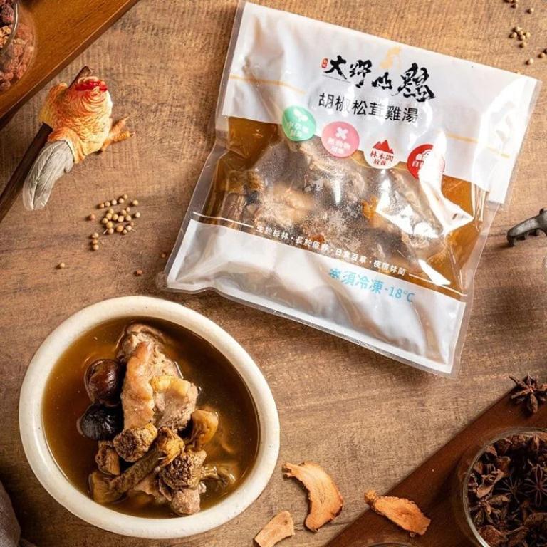 【大野山牧場】綜合雞湯6包組｜六種風味各一