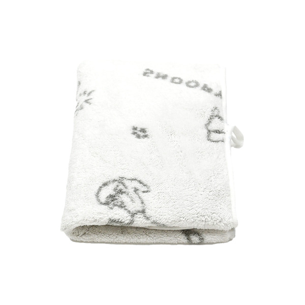 SNOOPY史努比 瞬間吸水緹花舒柔毛巾-史努比