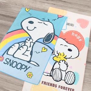 SNOOPY史努比 超細纖維印花大浴巾-開飯囉