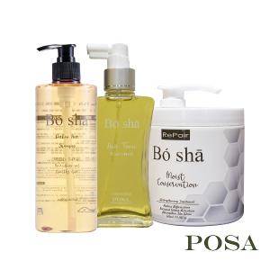 POSA｜Bó Shā 舒敏養護金三角組合 抗頭皮屑養護配方