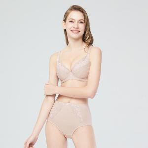 【思薇爾】舒漾Bra系列C-F罩軟鋼圈涼感消臭蕾絲包覆女內衣(幽靜膚)