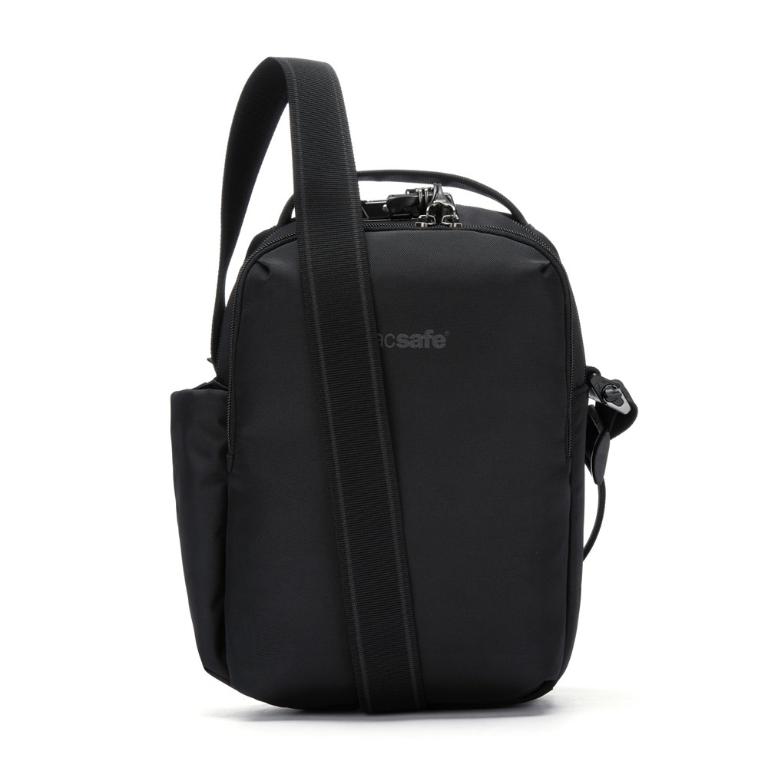 Pacsafe® V 防盜旅行斜背包 7L-黑色