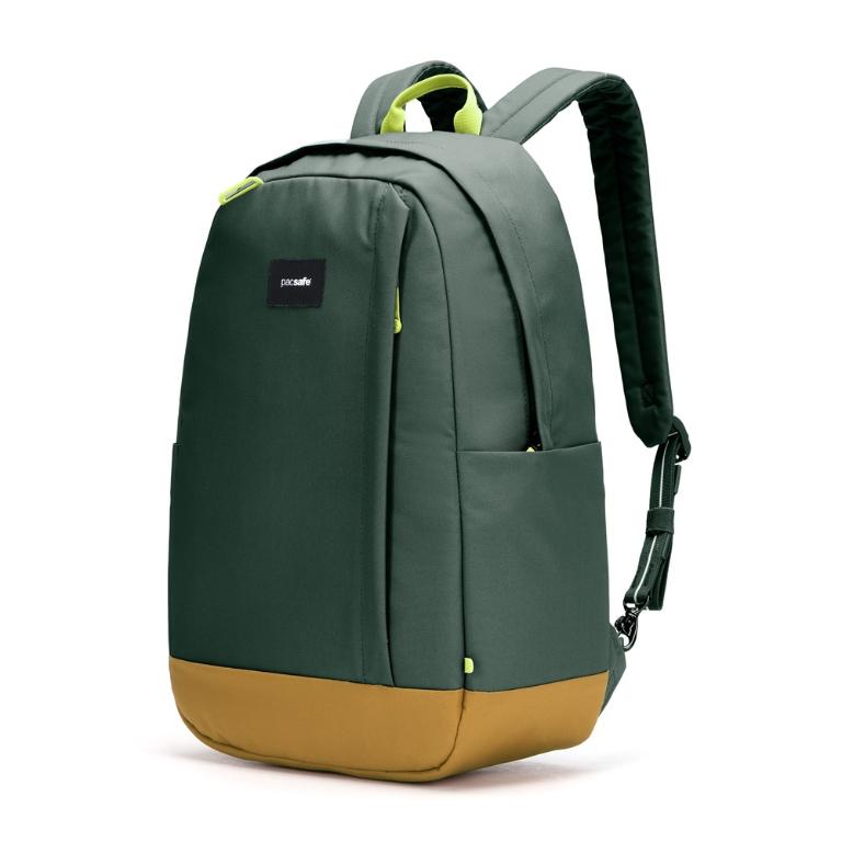 Pacsafe Go 隨行防盜後背包 25L-杉綠色