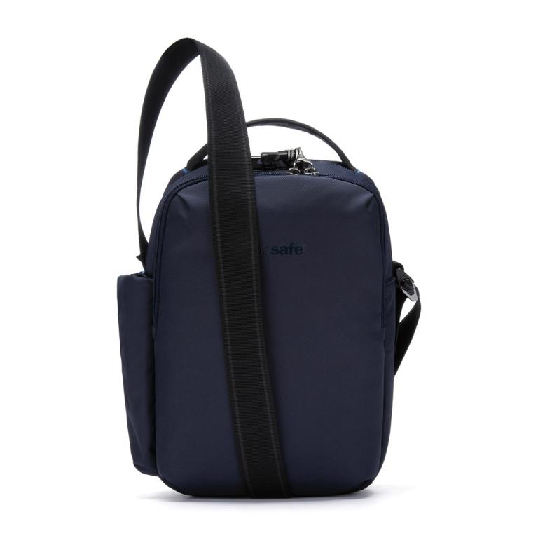 Pacsafe® V 防盜旅行斜背包 7L-海洋藍