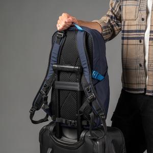 Pacsafe® V Active 防盜後背包 24L-海洋藍