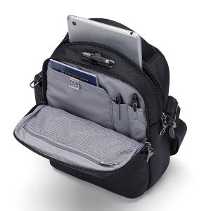 Pacsafe® V 防盜旅行斜背包 7L-黑色