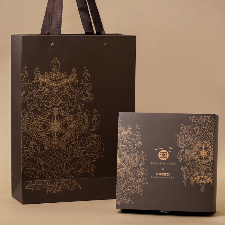 【FREED X 國立故宮博物院】 一百周年限定紀念款四件組刮鬍刀禮盒